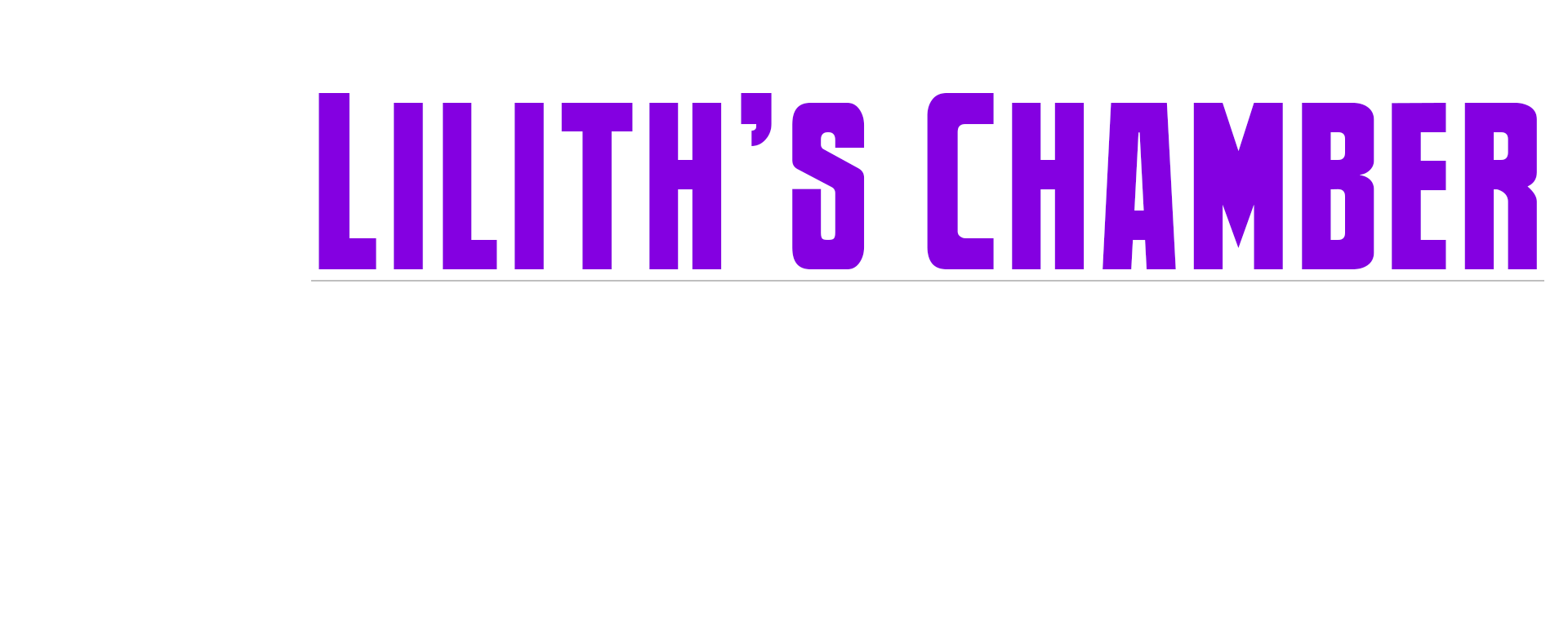 Lilith's Chamber